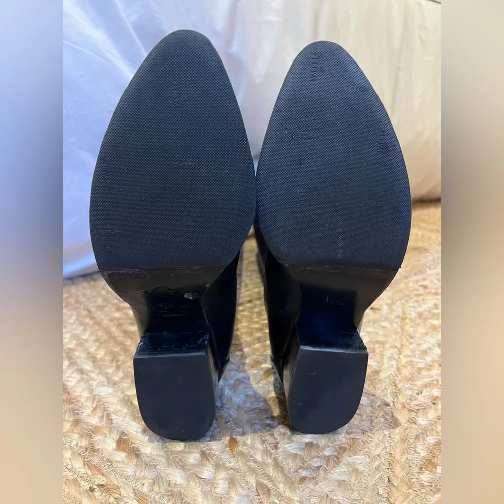 Alexander Wang over-the-knee tall black boots zip size women IT 37.5 / US 7.5 - Picture 8 of 13